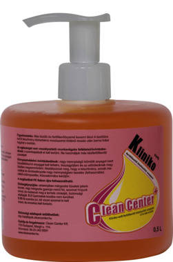 Kliniko-soft fertőtlenítő kéztisztító szappan 0,5 liter