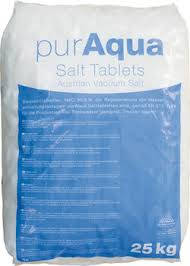 Puraqua (Aquatab) regeneráló sótabletta 25 kg