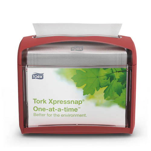Tork Xpressnap asztali szalvéta adagoló N4 piros