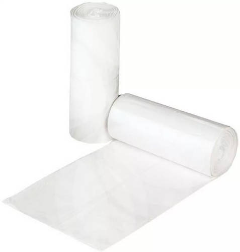 Szemetes zsák 20 literes, 48x50 cm,16 mikronos, 20 db/ tekercs, fehér