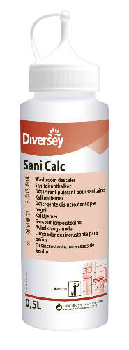 Adagolóflakon Taski Sani Calc 0.5 literes üres flakon Sani Calc felirattal