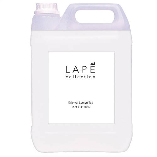 LAPĒ Collection Hand Lotion - Oriental Lemon Tea illatú kézkrém  5 l