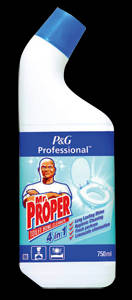 Mr. Proper Toilet Bowl Cleaner fajansz tisztító 3 az 1-ben 750 ml