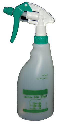 Szóróflakon Jontec 300 0,5 literes üres flakon szórófejjel, Jontec 300 felirattal