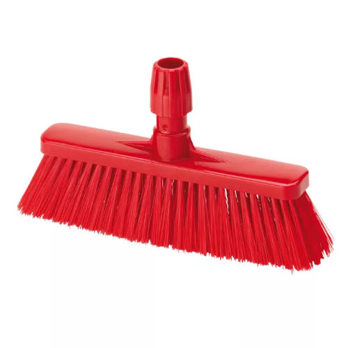 Igeax higiéniai seprű rövidszálú 340x75x195 mm piros