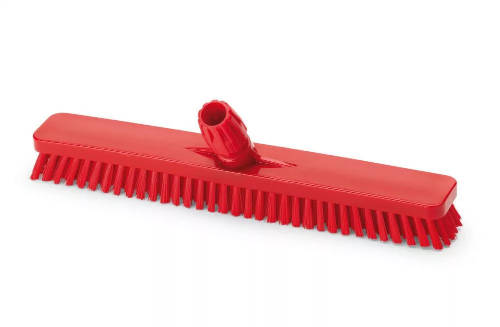 Igeax padlósúroló kefe 45 cm 480x80x165 mm piros