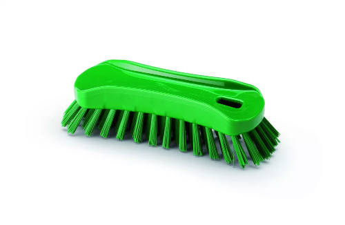 Igeax kézi ergonómikus súrolókefe közepes 180x65x55 mm zöld