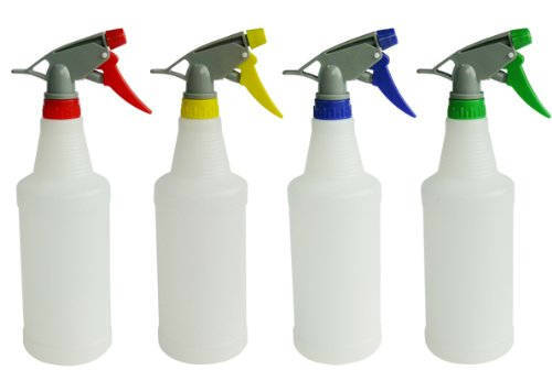 Szóróflakon+szórófej kompletten 500 ml zöld