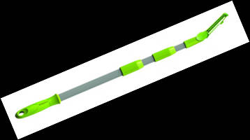 Teleszkópos nyél állítható szögű pattintós véggel 4 méteres, három osztású KIFUTÓ TERMÉK!