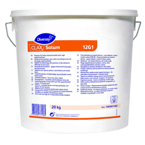Clax Saturn 12G1 nagy teljesítményű mosószer, erős szennyeződésekhez 20 kg