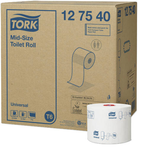 Tork Mid-size toalettpapír 27x135 méter/karton