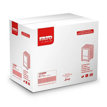 Fato fagyi- és bár adagolós szalvéta 17x17 cm 1 rétegű 12x250 lap (=3.000 db)/karton A KÉSZLET EREJÉ