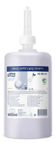 Tork Luxus Soft folyékony szappan S1 1 liter MEGSZŰNŐ TERMÉK!!!