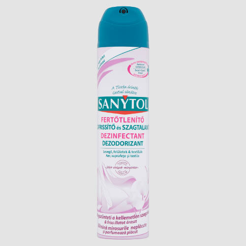 Sanytol fertőtlenítő légfrissítő vegyes illatokban aerosol 300 ml