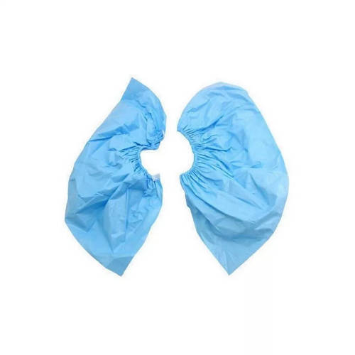 Cipővédő, lábzsák HDPE anyagból, kék 100 db/csomag