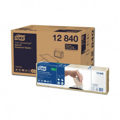 Tork Xpressnap N4 natúr adagolós szalvéta 8x5x225 db/karton