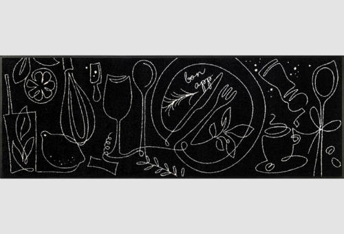Wash & Dry Design Fine Dining mosható konyhai szőnyeg 60x180 cm