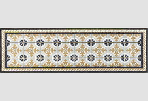 Wash & Dry Design Kitchen Tiles mosható konyhai szőnyeg 75x120 cm