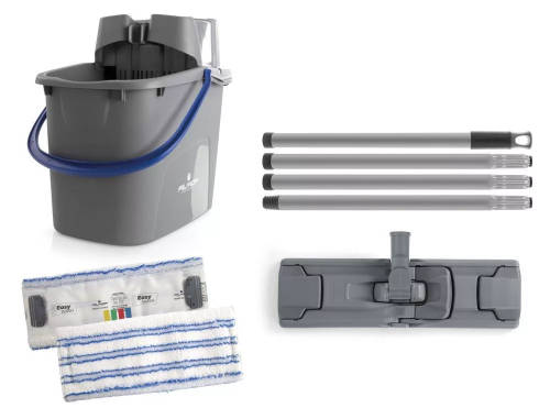 FILMOP Easy Wash felmosó szett 15 l (vödör préssel, moptartó, mop+Leopardo nyél)