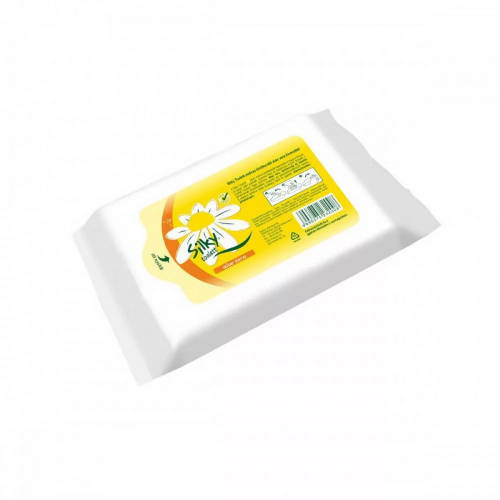 Silky nedves tisztító és toalettkendő aloe vera kivonattal, wc-be dobható, 36 db/csomag