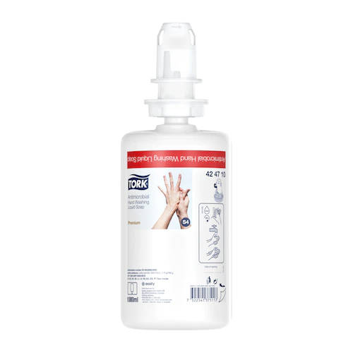 Tork fertőtlenítő kézmosó folyékony szappan S4 6x1 liter/karton
