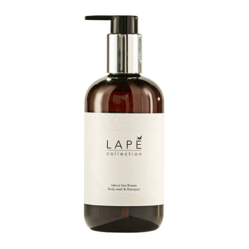 LAPĒ Collection Sakura Sea Breeze Sampoo&Body Wash kondícionáló sampon és tusfürdő 300 ml