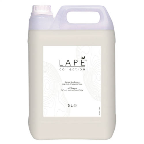 LAPĒ Collection Sakura Sea Breeze Hand&Body Lotion kéz- és testápoló krém 5 liter