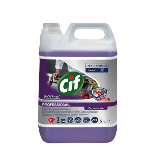 Cif PF SafeGuard Concentrate koncentrált tisztító és fertőtlenítő szer (Disinfectant helyett) 5 l