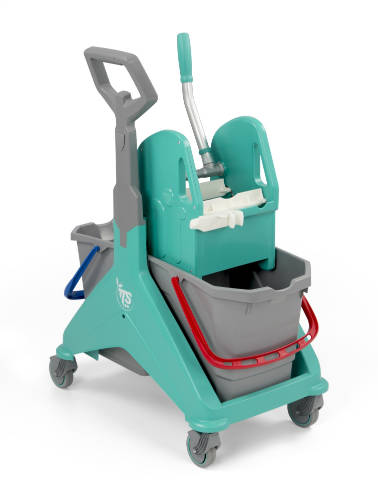 TTS Nickita felmosókocsi 2x25 literes vödörrel