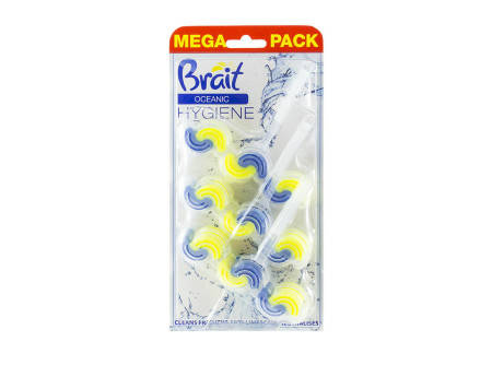Brait WC Deo 2 fázisú hygiene&fresh 3X45 gr Oceán