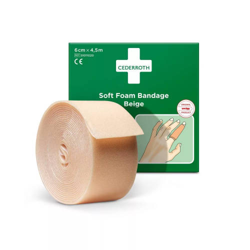 Cederroth téphető/vágható ragtapasz, 6 cm x 4,5 m, bézs