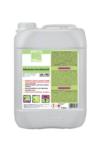 Brilliance alkoholos fertőtlenítőszer 5 l