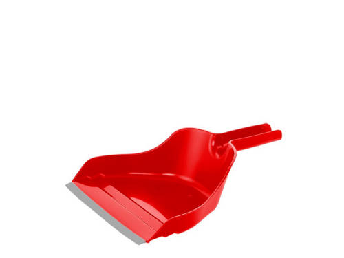 Handrix lapát HACCP gumiéllel - piros (23,5x30x8,5 cm) 1 db