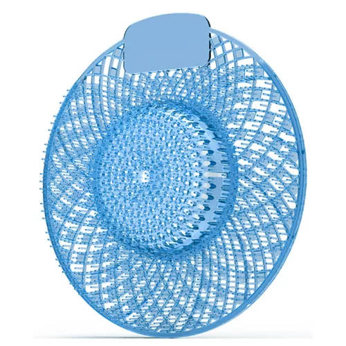 Piszoár illatosító rács bio enzimes Spiral, ócián illatú (kék)