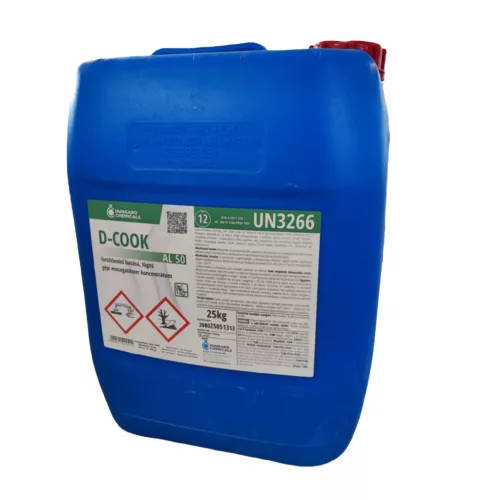 D-Cook AL 50 fertőtlenítő hatású gépi mosogatószer 25 kg