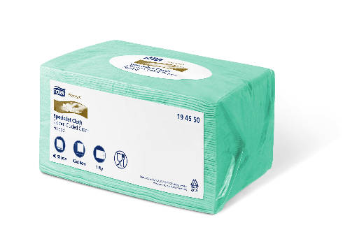 Tork Premium Specialist Cloth Colour coded zöld