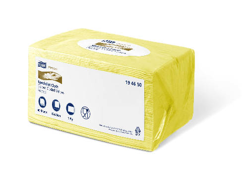 Tork Premium Specialist Cloth Colour coded sárga