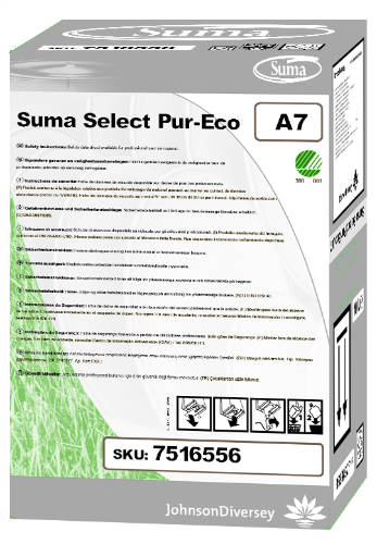 SUMA Select Pur-Eco A7 gépi öblítő